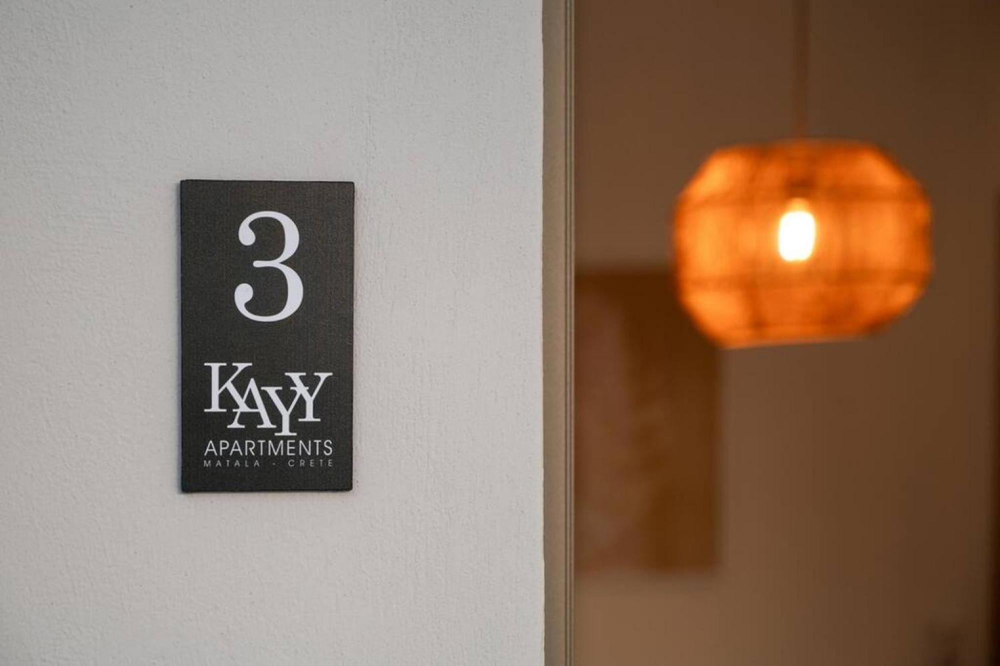 Kayy Apartments 3 In Matala Zewnętrze zdjęcie